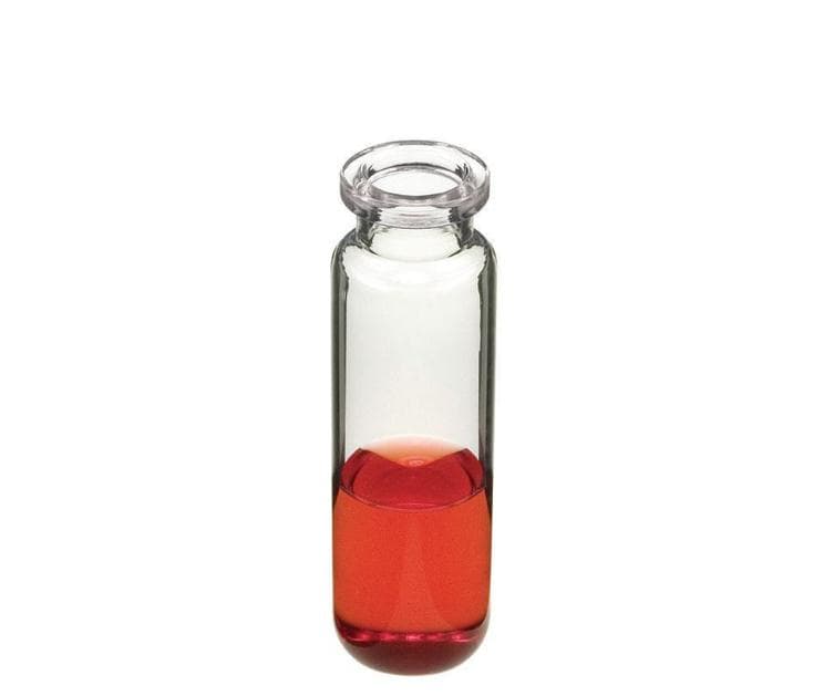 Crimp Neck Headspace Vials Clear Glass Gas Chromatography Analysis